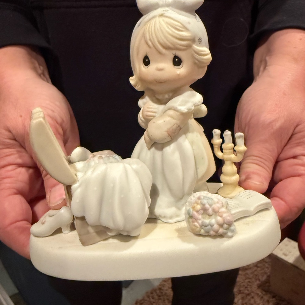 Adorable Figurine with Girl and Accessories